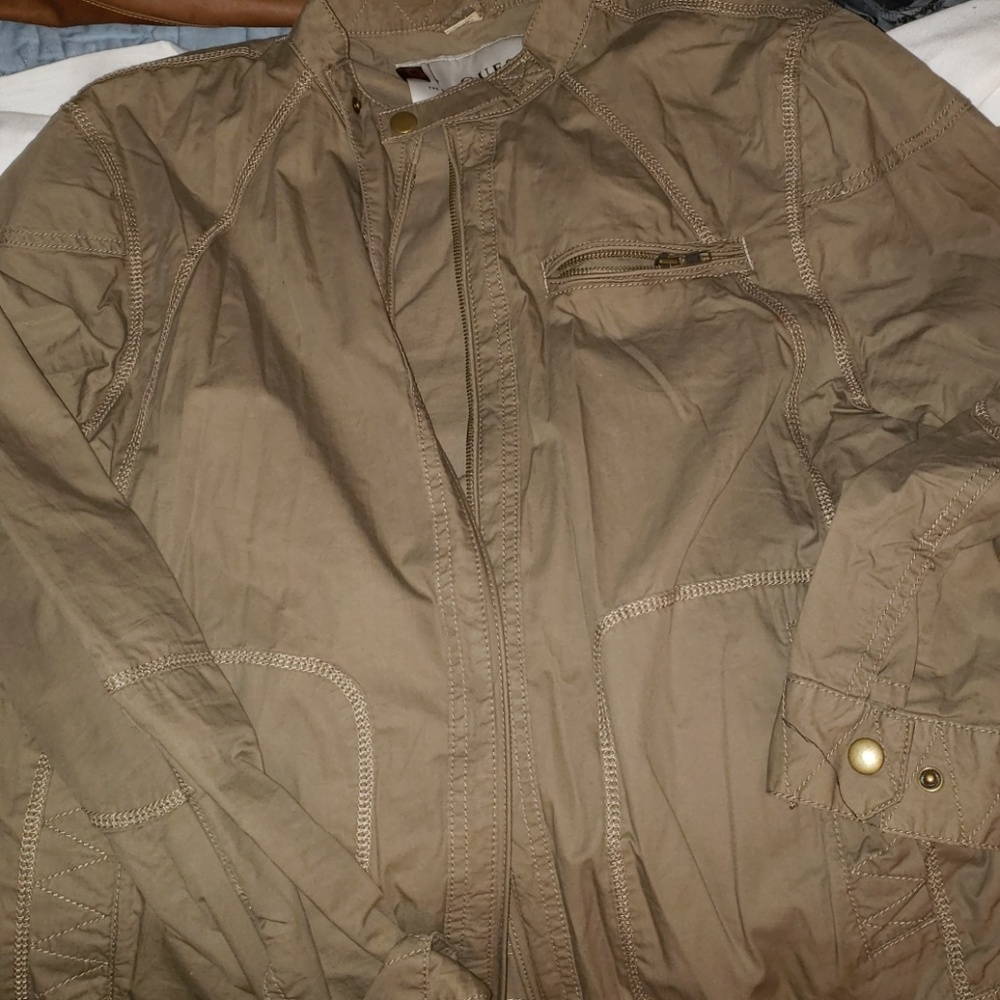 Guess motorcycle biker jacket xl